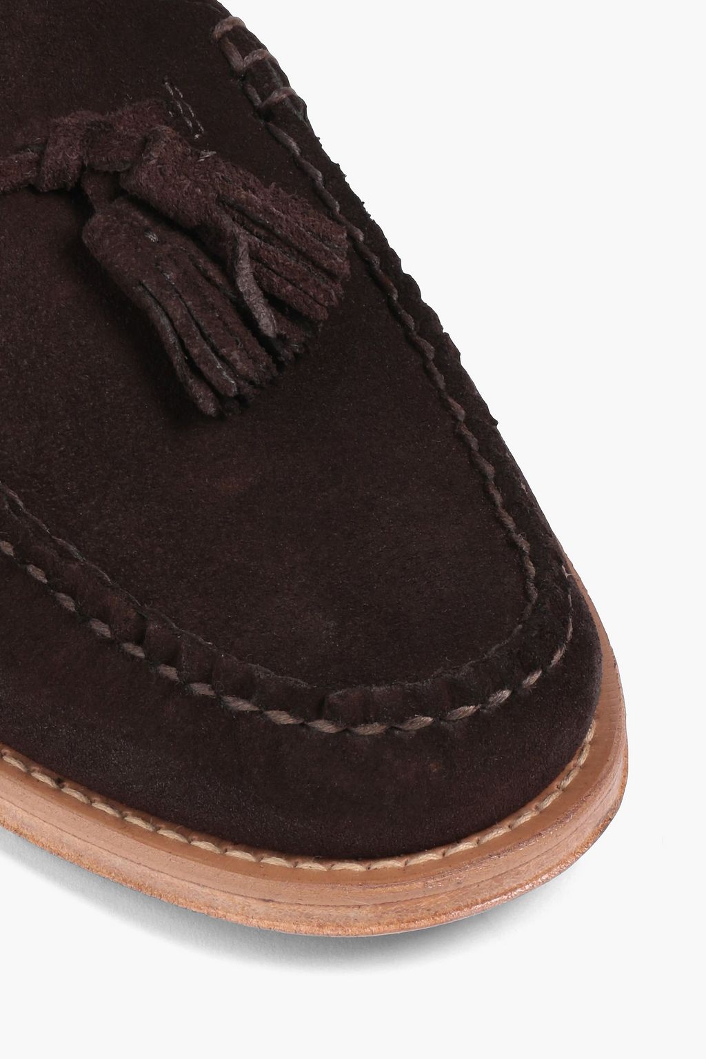 G.H. BASS & CO Weejuns Heritage Larkin tasseled suede loafers