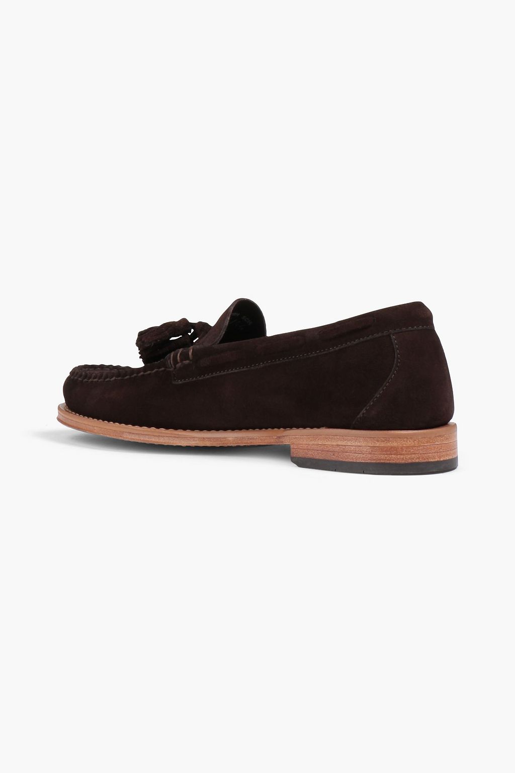 G.H. BASS & CO Weejuns Heritage Larkin tasseled suede loafers