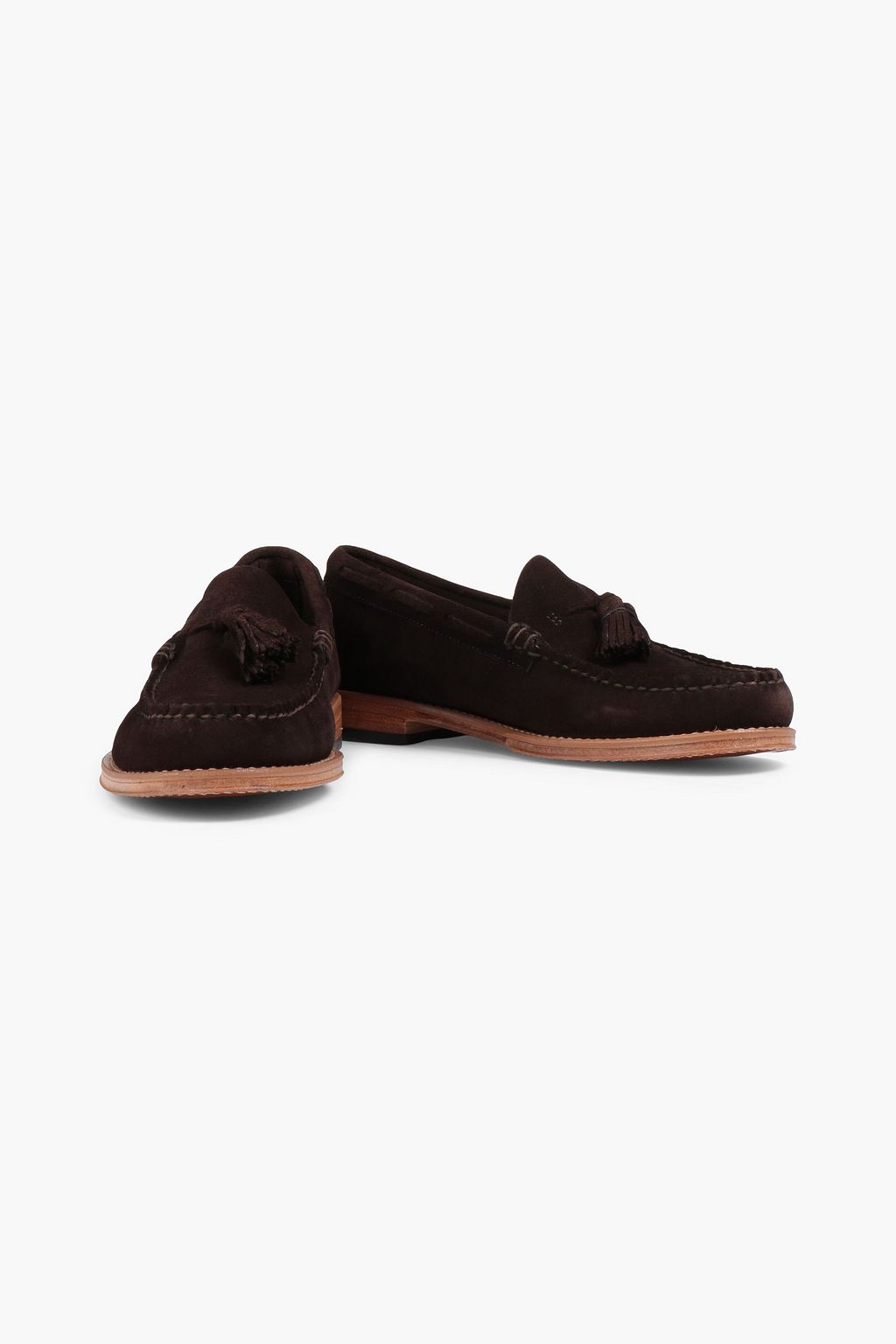 G.H. BASS & CO Weejuns Heritage Larkin tasseled suede loafers