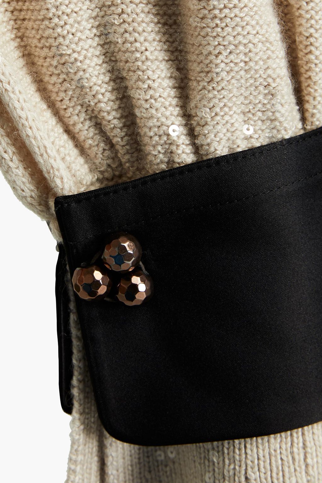BRUNELLO CUCINELLI Embellished wool sweater