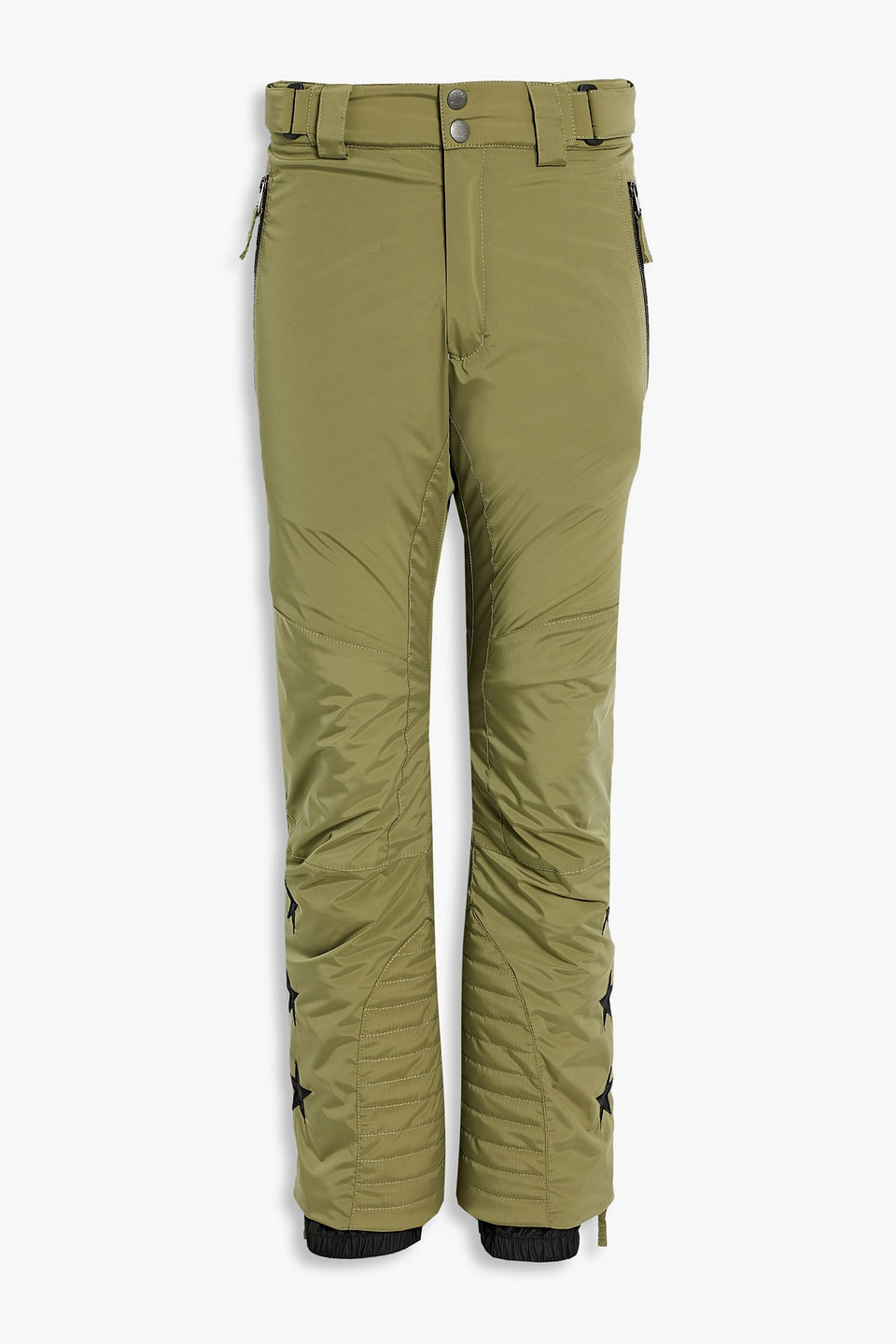 Jetset Quilted Ski Pants Army Green