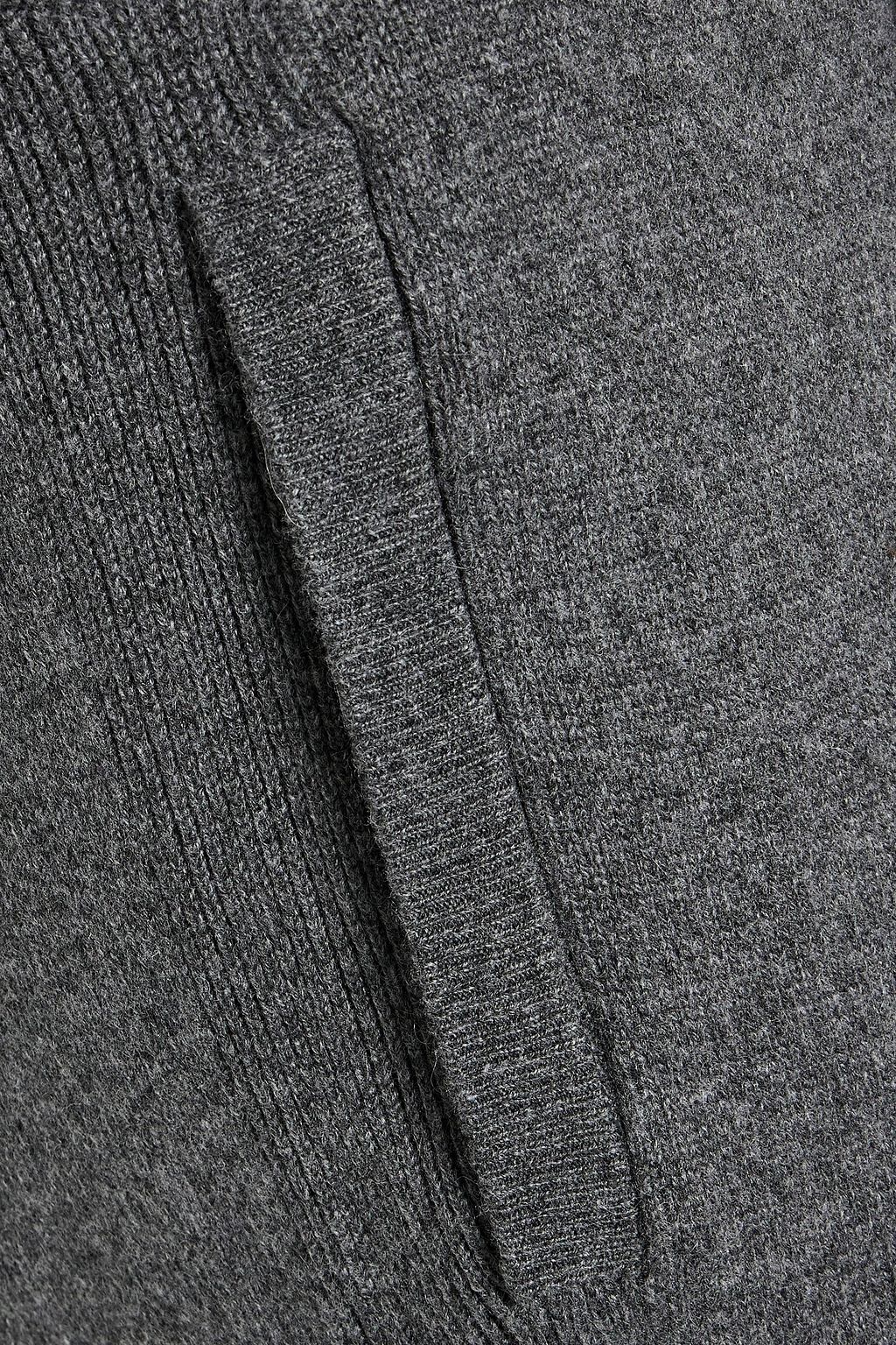 JETSET Mélange cashmere sweatpants