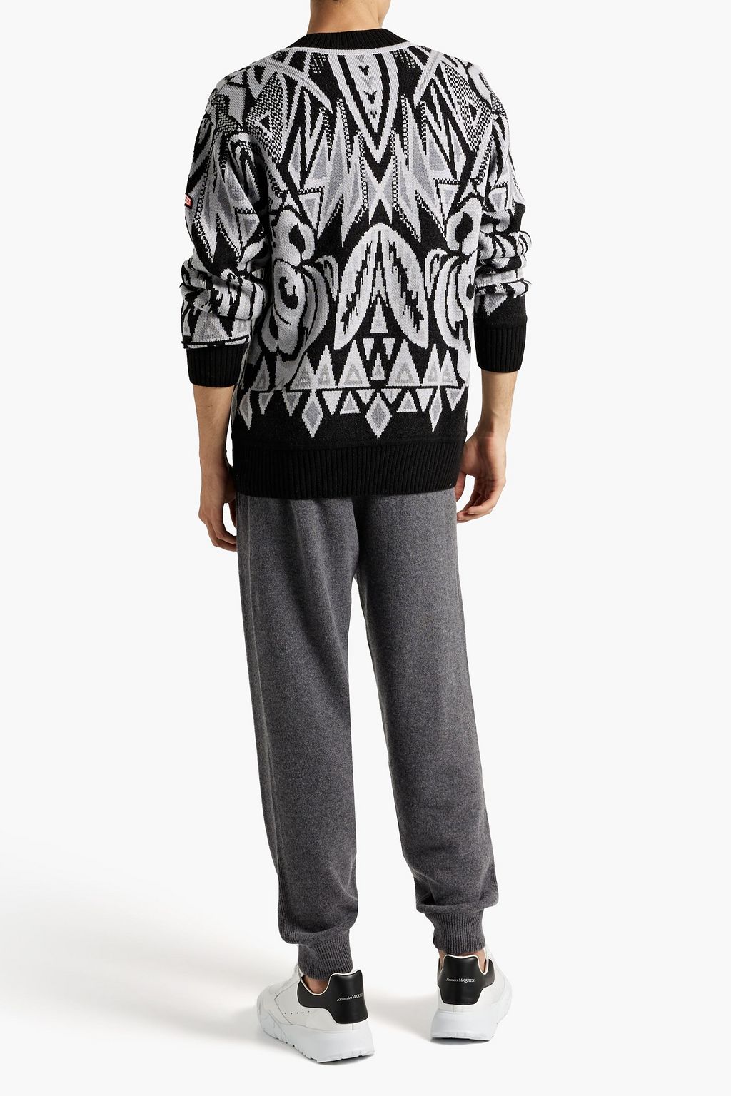 JETSET Mélange cashmere sweatpants