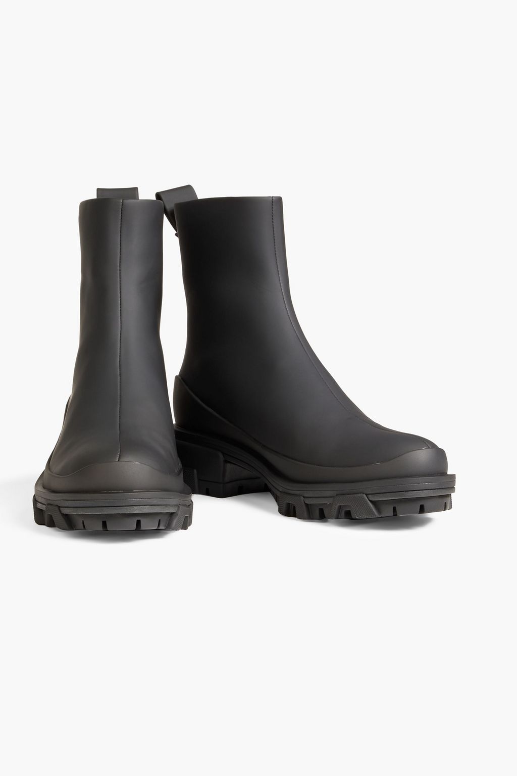 RAG & BONE Shiloh rubber-trimmed neoprene rainboots