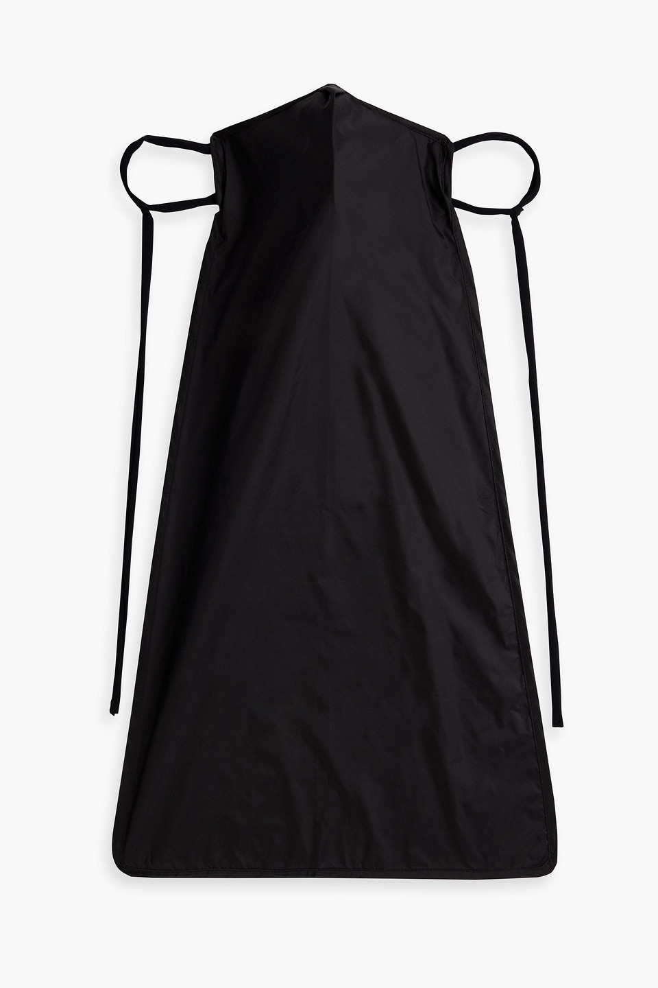 Rick Owens Shell Face Mask In Black