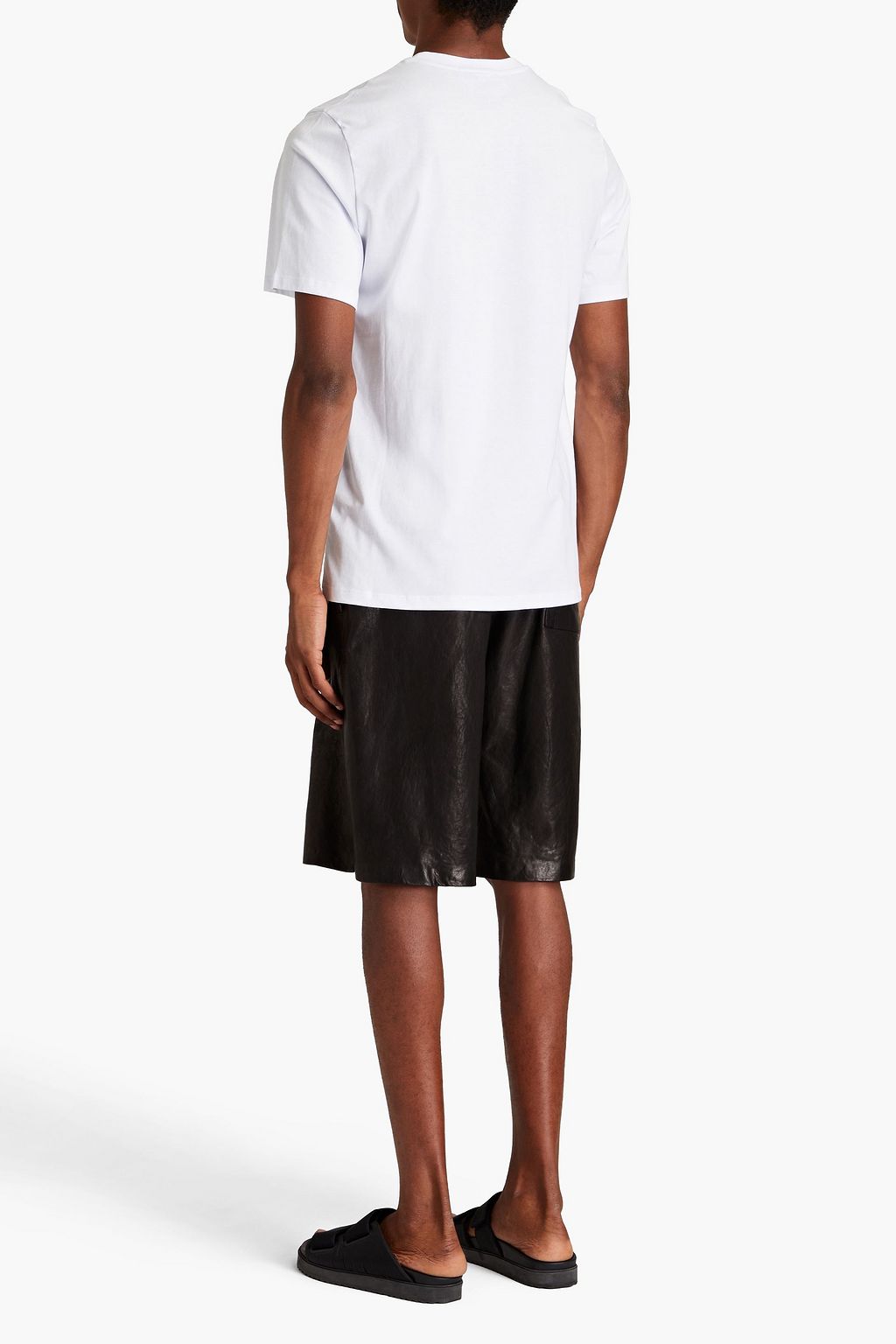 MSGM Logo-print cotton-jersey T-shirt