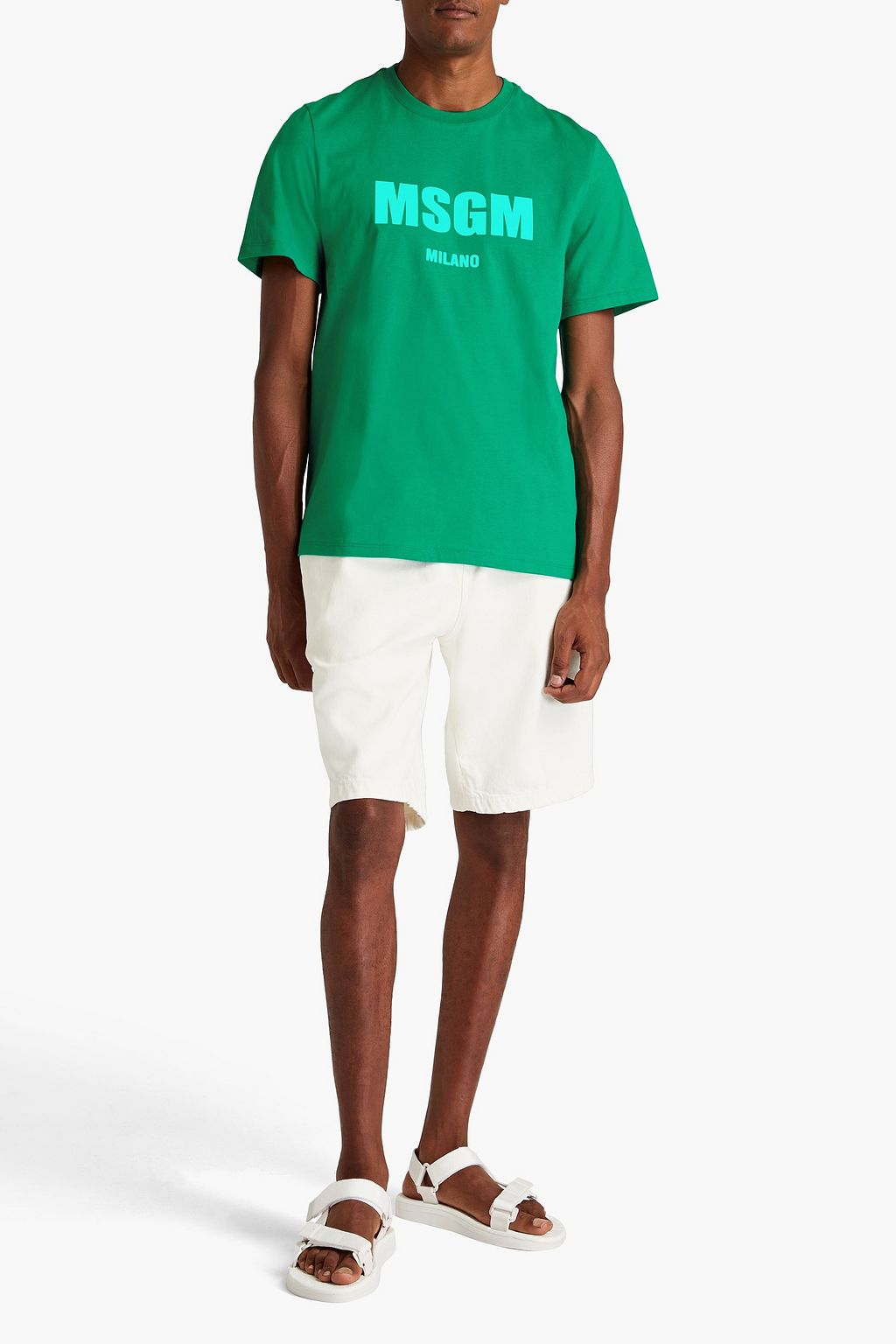 MSGM Logoprint cottonjersey Tshirt THE