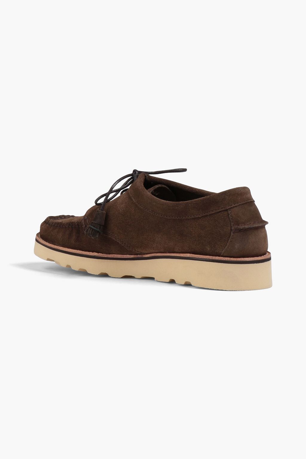 G.H. BASS & CO Weejuns Tie Reverso suede boat shoes