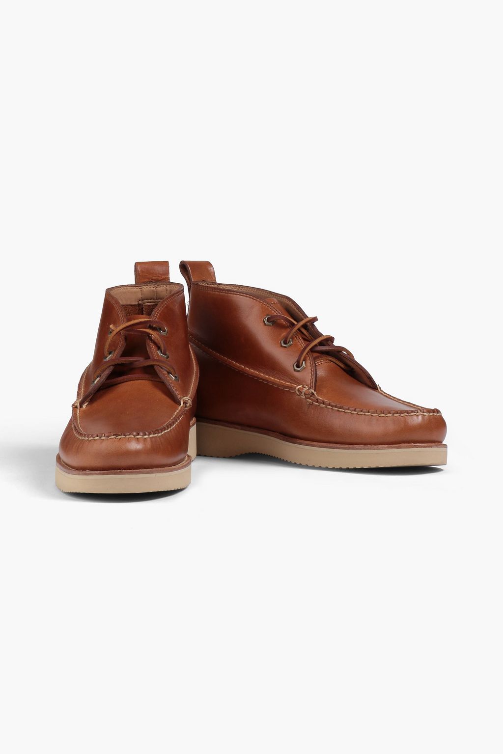 G.H. BASS & CO Clayton leather chukka boots