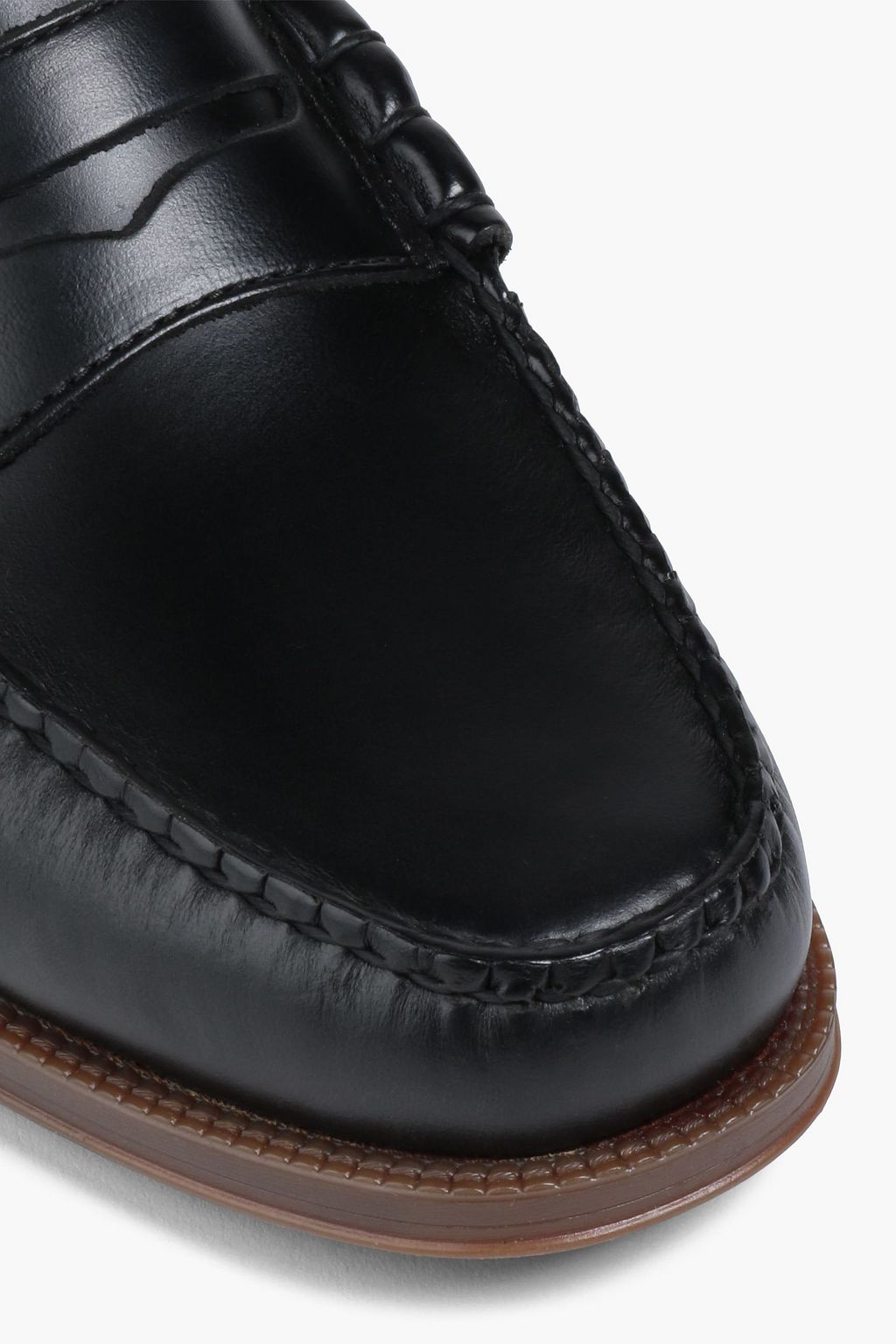 G.H. BASS & CO Weejuns Larson burnished leather penny loafers