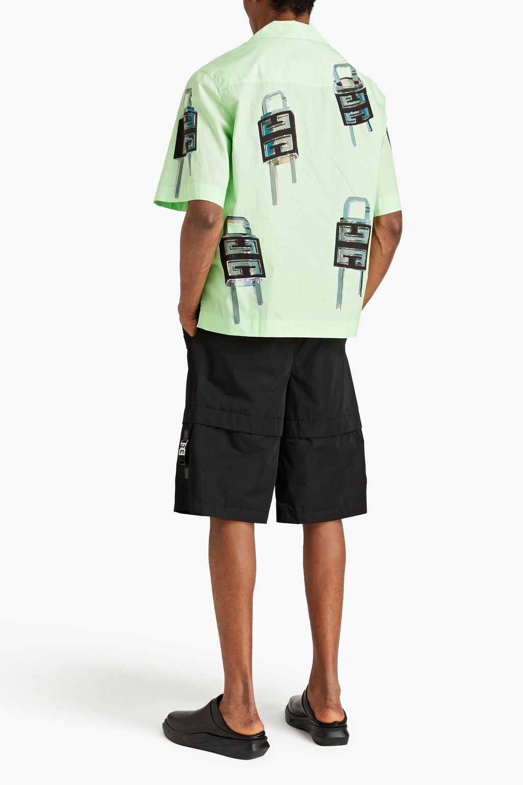 GIVENCHY Printed cotton-poplin shirt