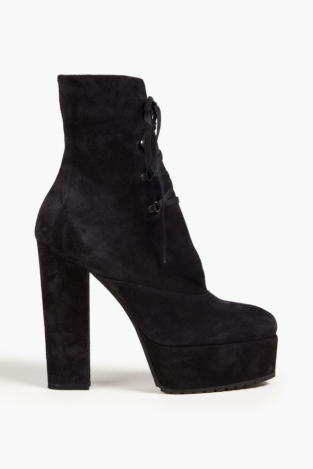 Trekking 135 suede platform ankle boots charcoal EU 37.5