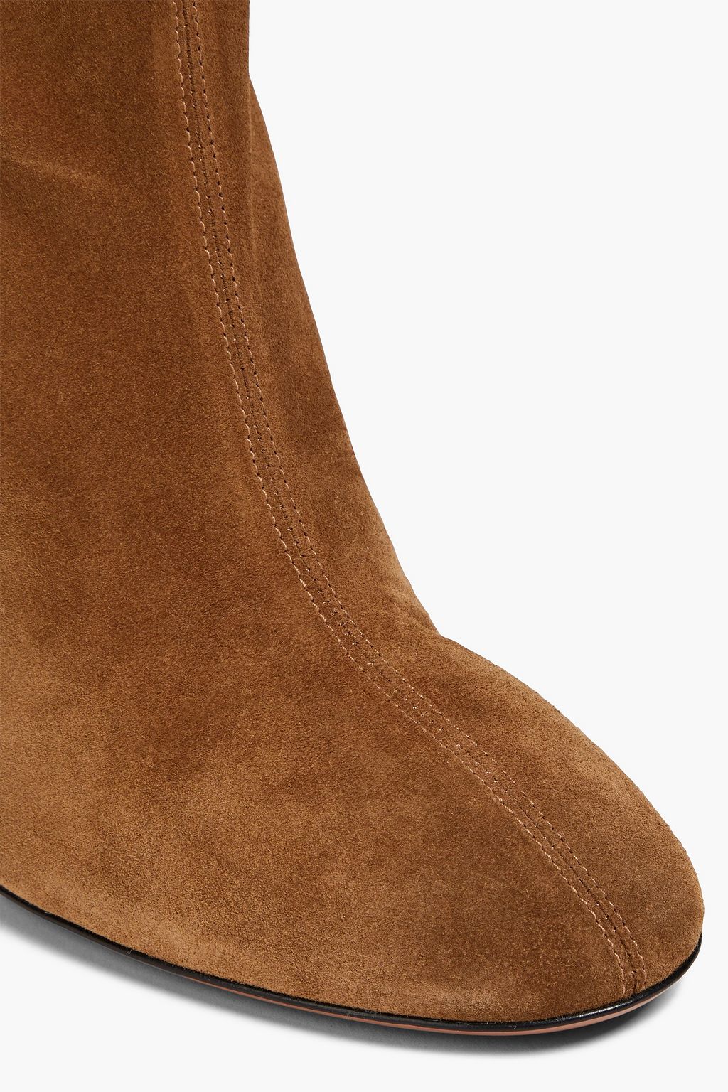 ALAÏA 90 스웨이드 싸이하이 부츠