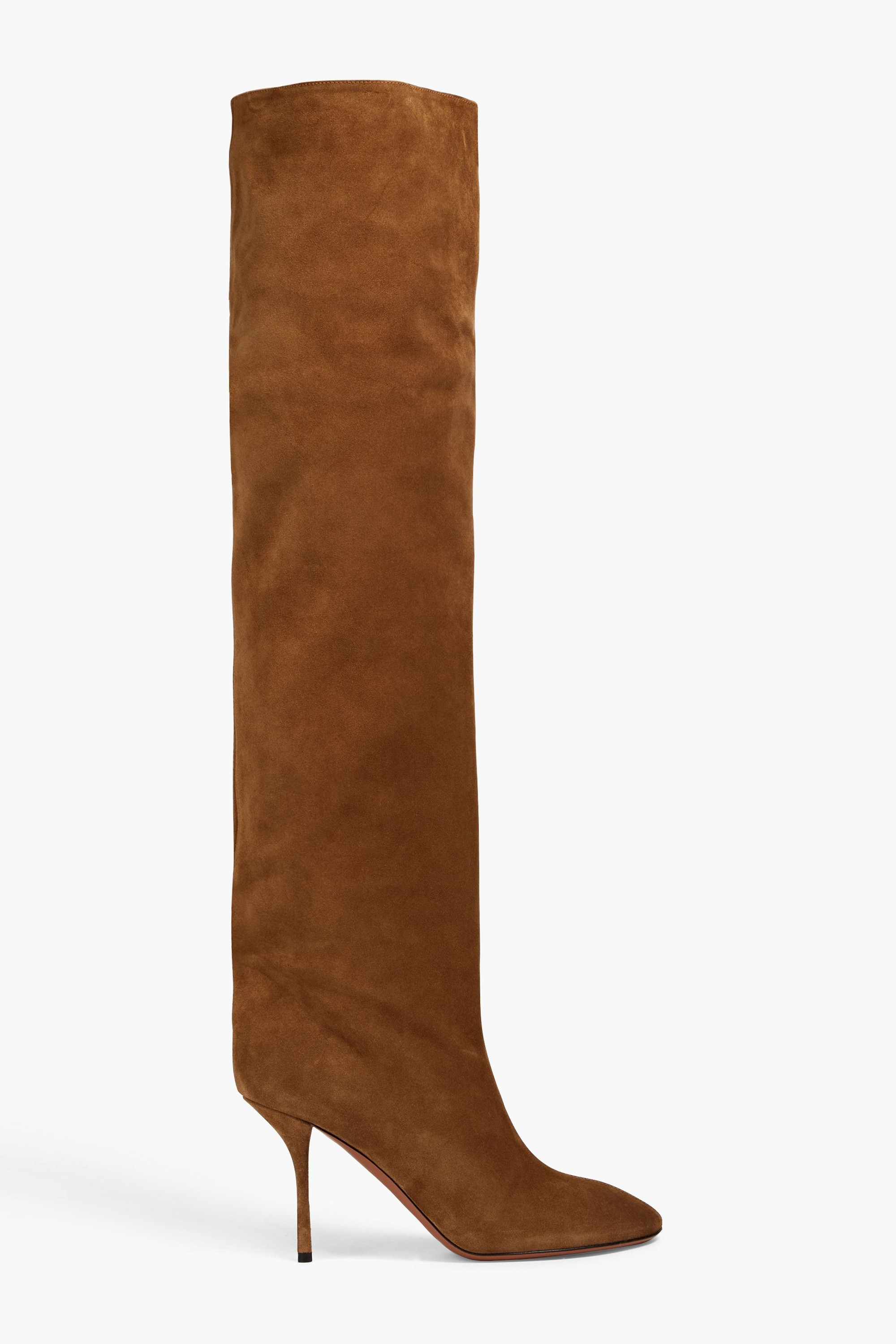 Alaïa - 90 suede thigh boots | Plush