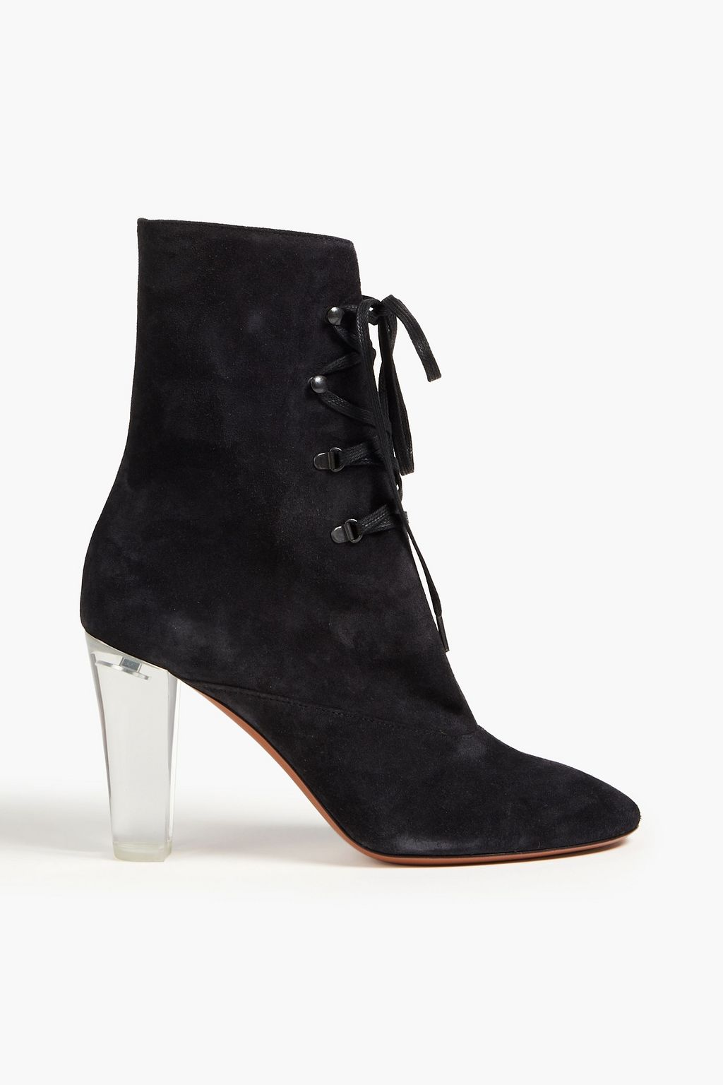 90 suede ankle boots charcoal One Size
