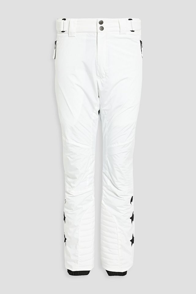 Quilted ski pants