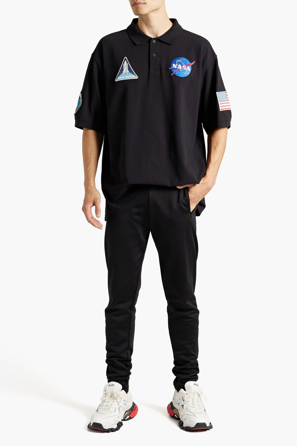 BALENCIAGA Tapered French terry sweatpants