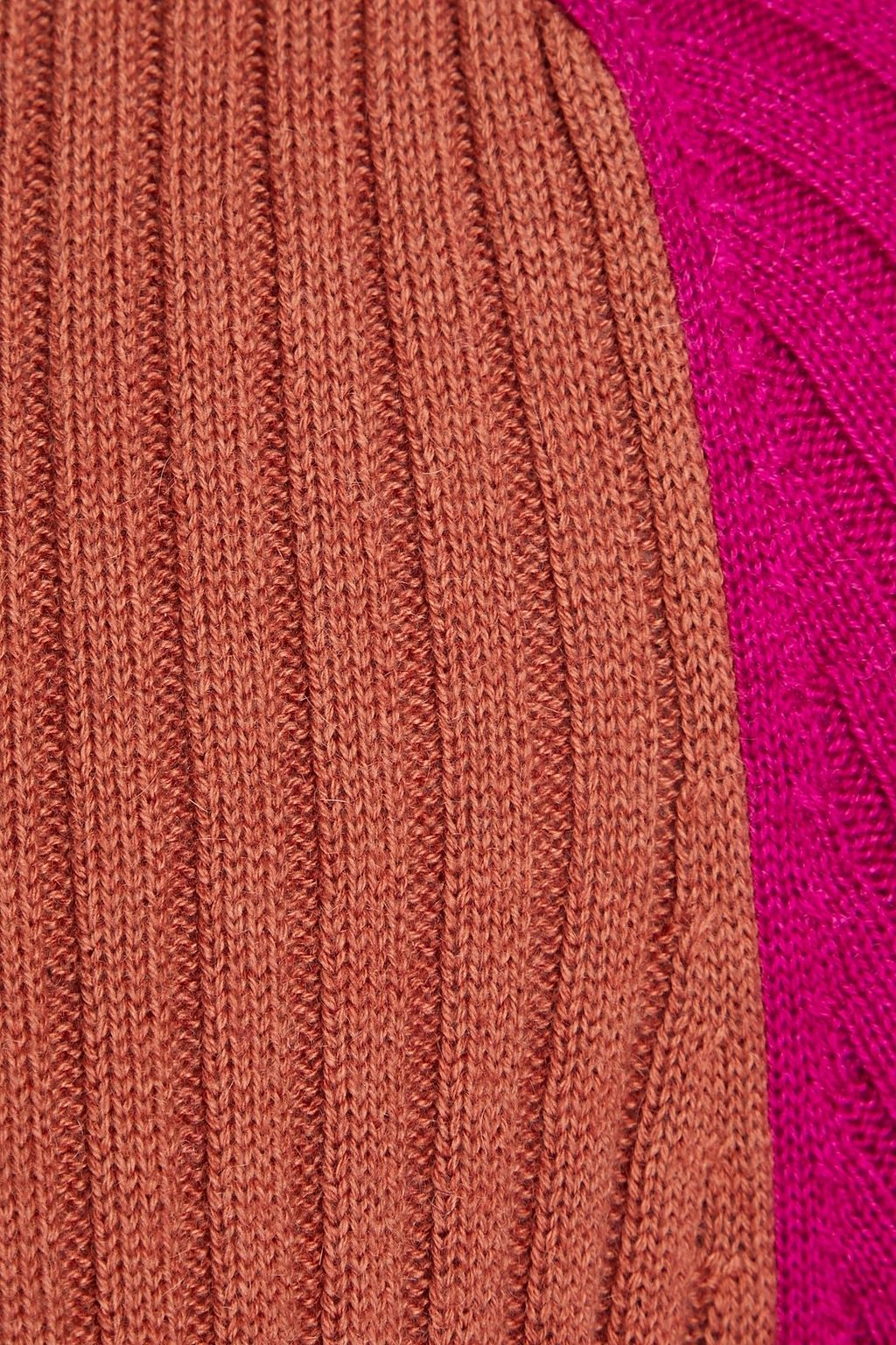 RAG & BONE Navaya ribbed cotton and cashmereblend sweater THE