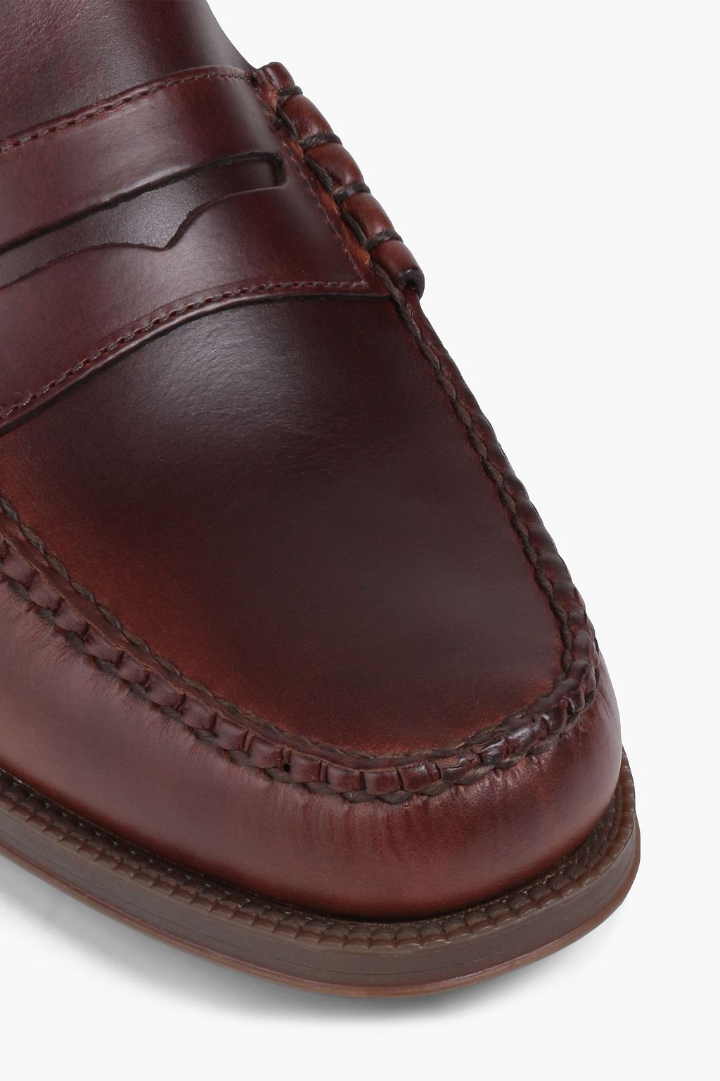 G.H. BASS & CO Weejuns Larson burnished leather penny loafers