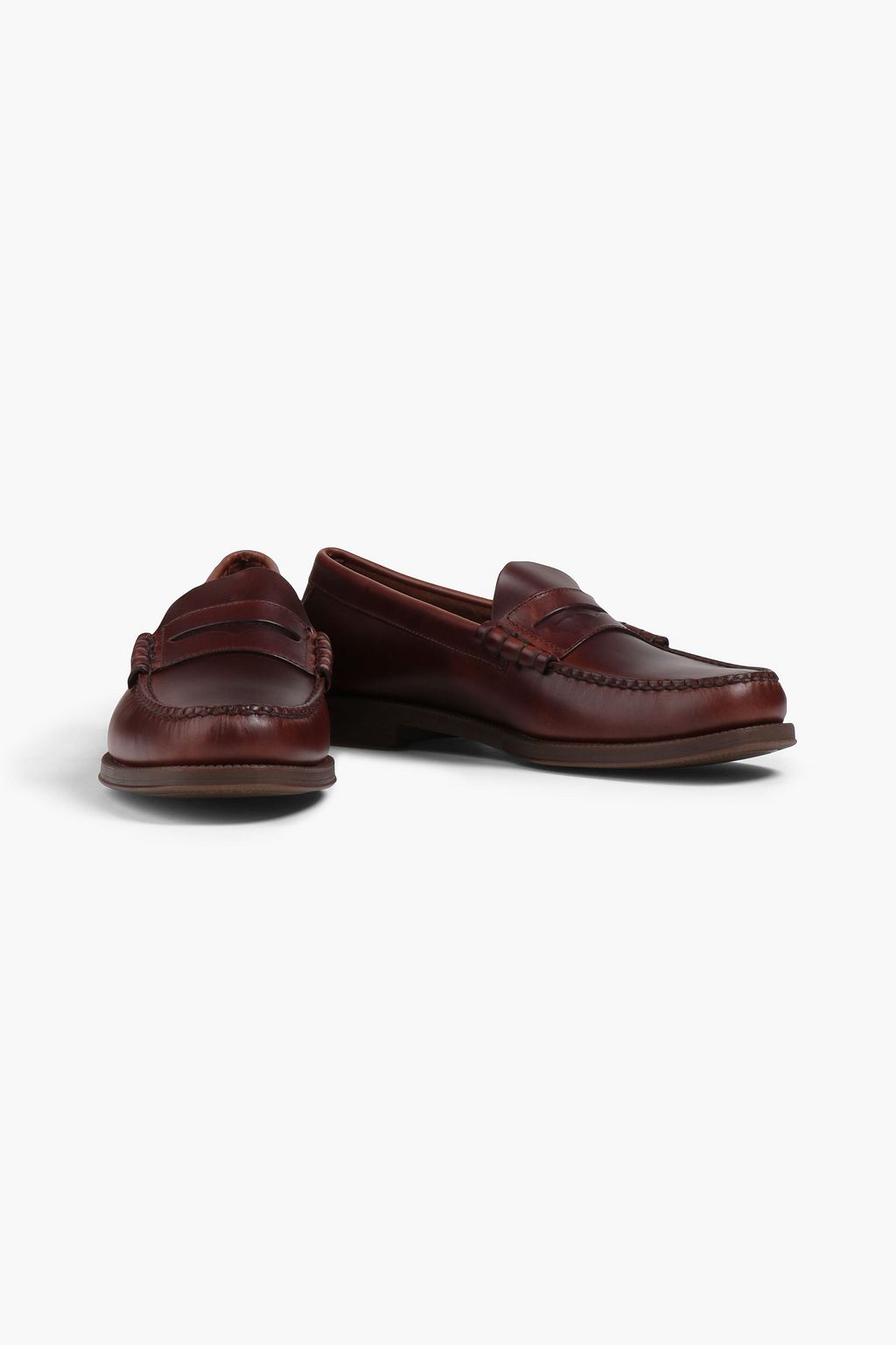 G.H. BASS & CO Weejuns Larson burnished leather penny loafers