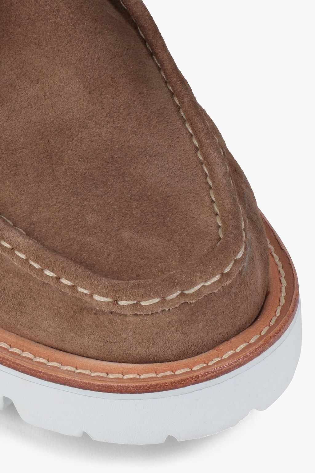 G.H. BASS & CO Ranger Moc Wallace suede derby shoes