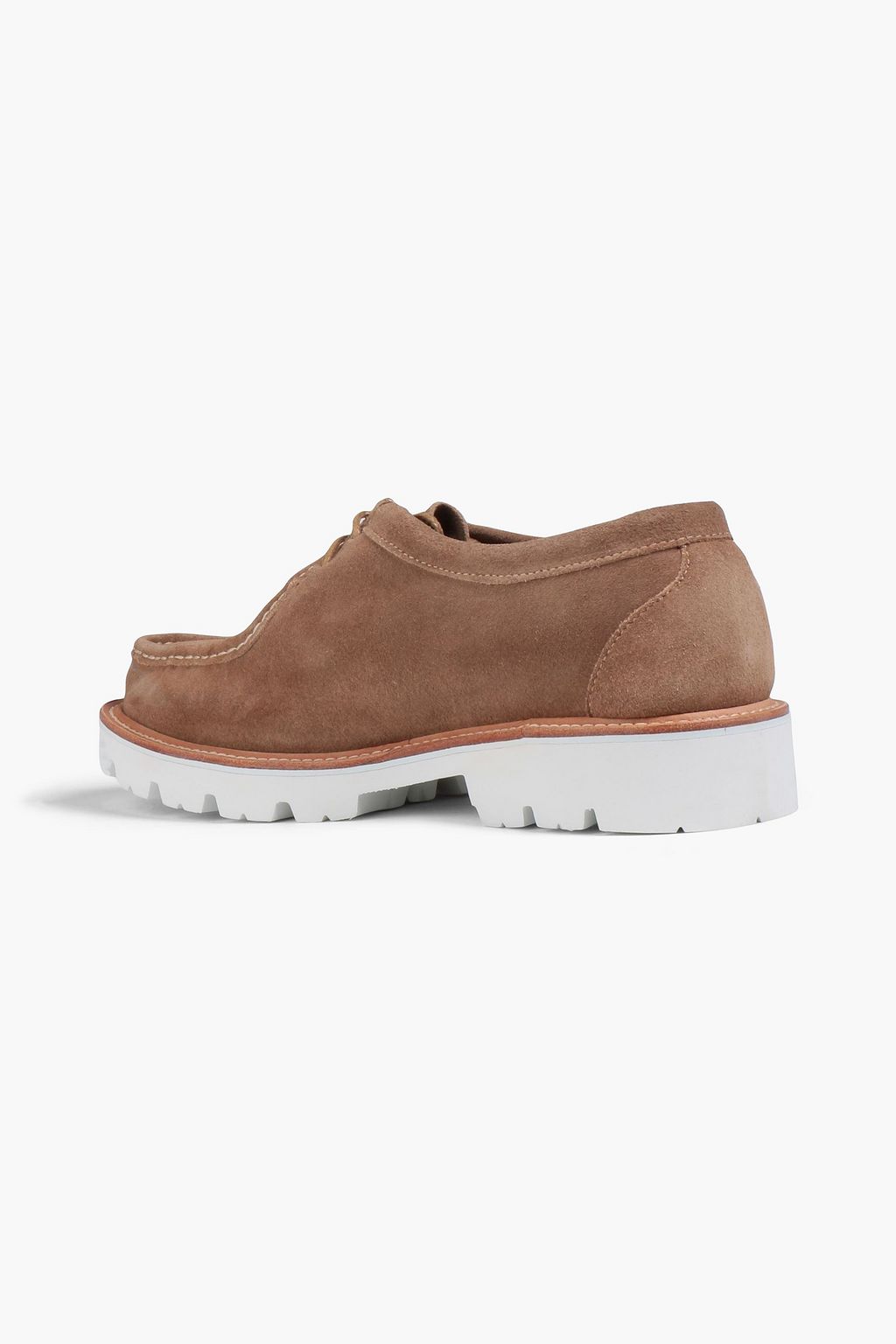 G.H. BASS & CO Ranger Moc Wallace suede derby shoes
