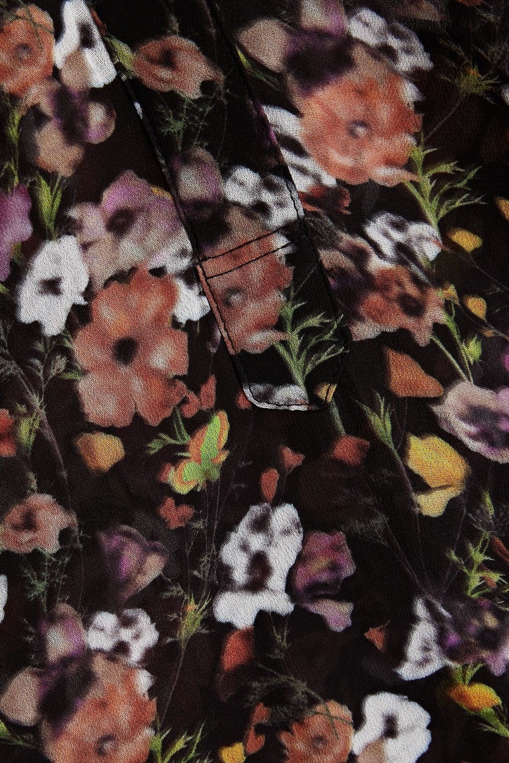 RAG & BONE Corrine floral-print crepe blouse
