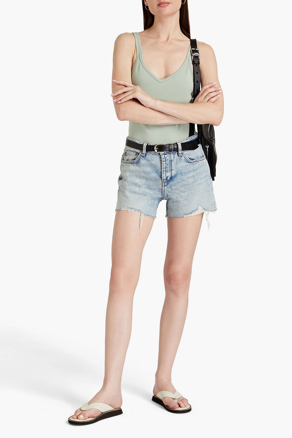 RAG & BONE Stretch-jersey bodysuit