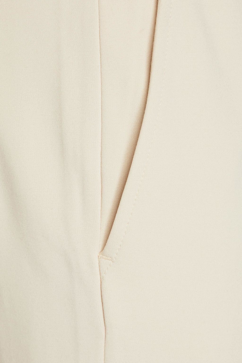 RAG & BONE فستان سهرة بكسرات من قماش جورجيت الحريري مكشكش