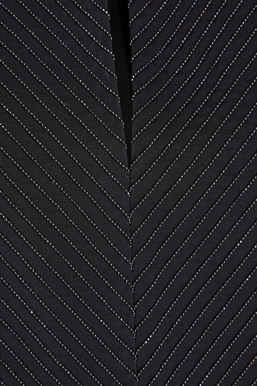 BRUNELLO CUCINELLI Bluse aus Stretch-Seide mit Zierperlen