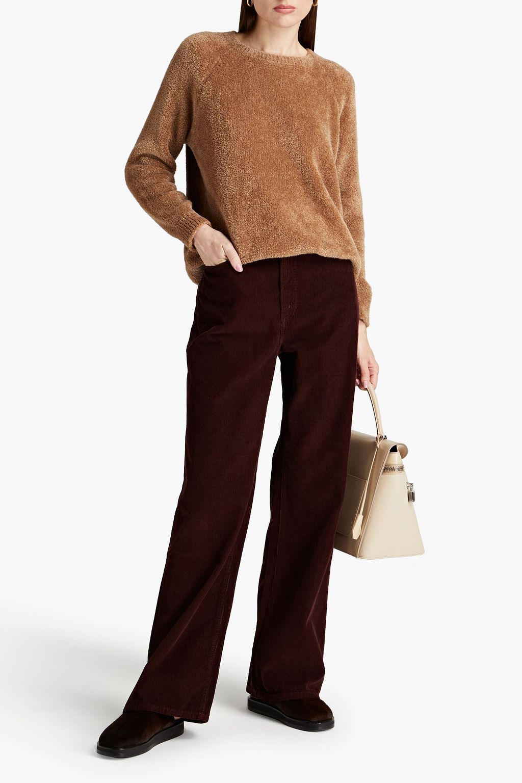 BRUNELLO CUCINELLI Strickpullover mit Metallic-Effekt
