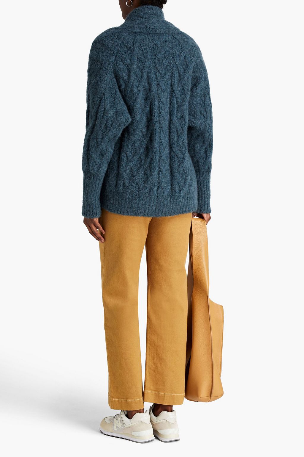 BRUNELLO CUCINELLI Cable-knit wool cardigan