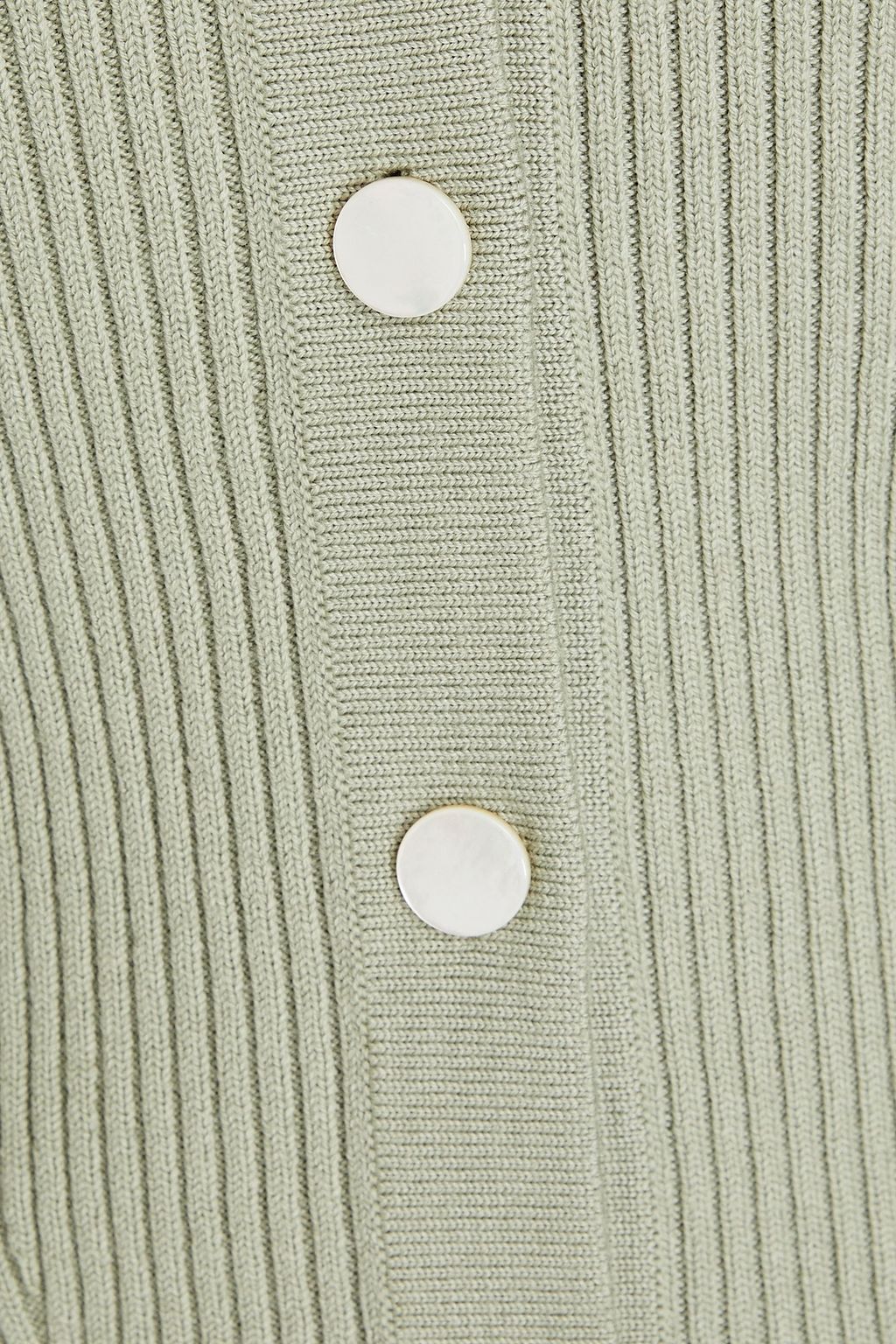SAFIYAA Ribbed wool-blend cardigan