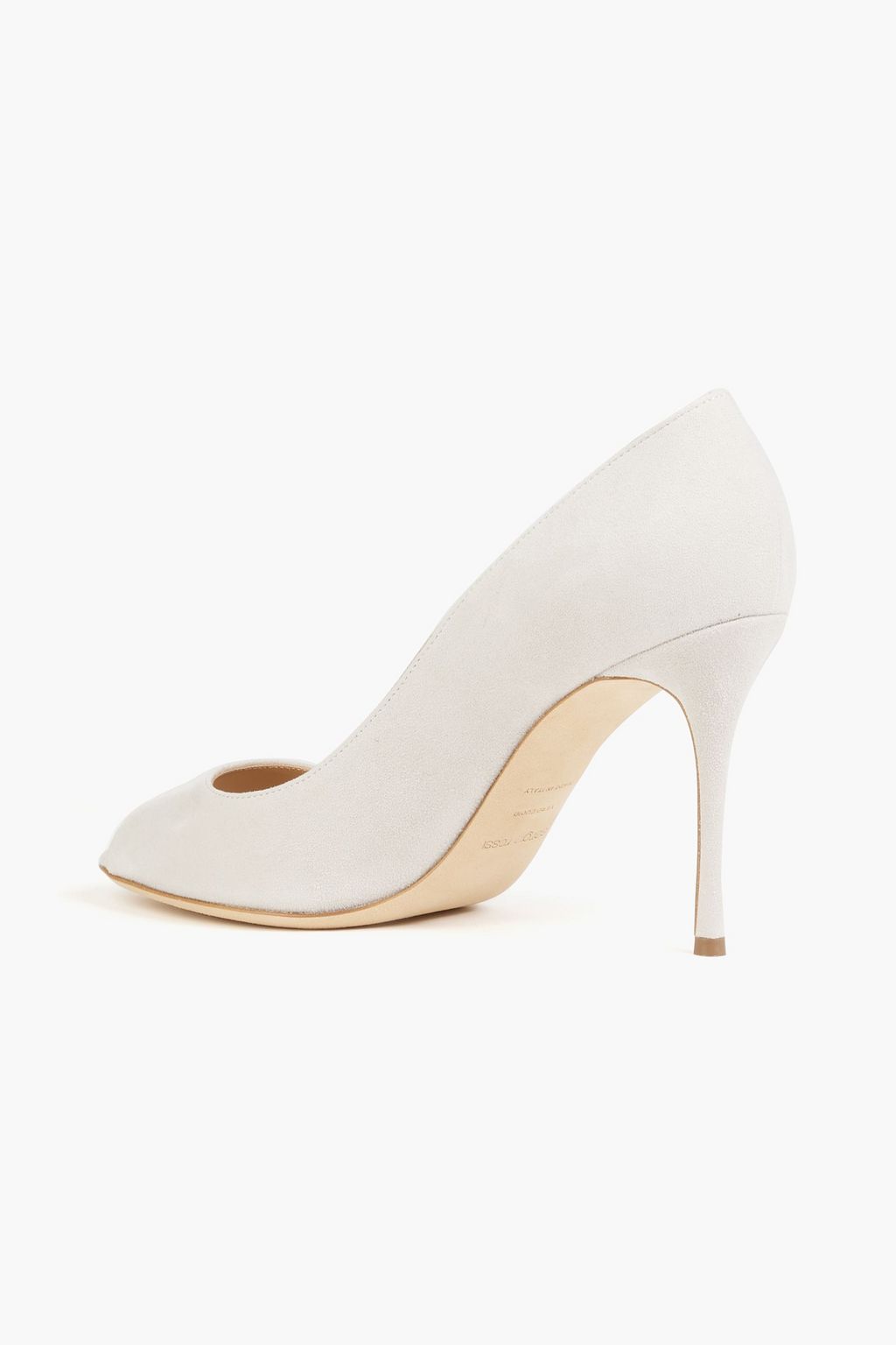 SERGIO ROSSI Suede pumps