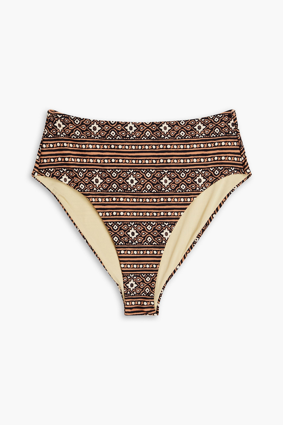 Imani Ava printed high-rise bikini briefs