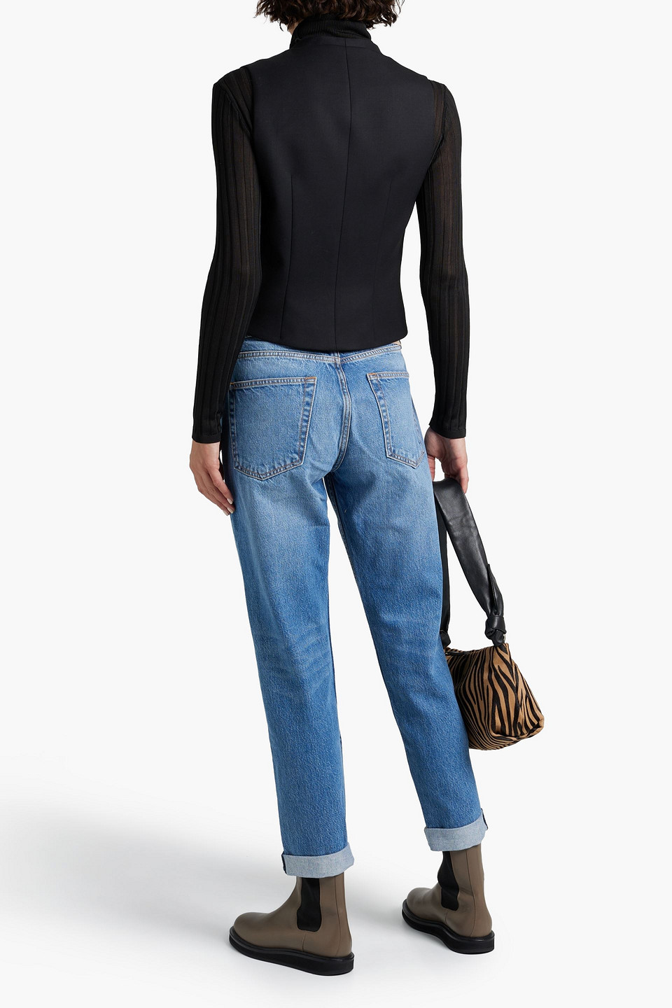 RAG & BONE ROSA DISTRESSED BOYFRIEND JEANS 3074457345632975746