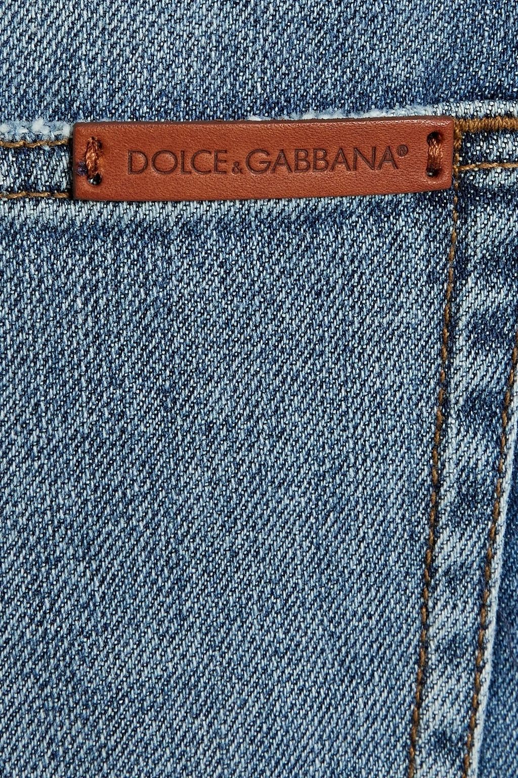 DOLCE&GABBANA Low-rise slim-leg jeans