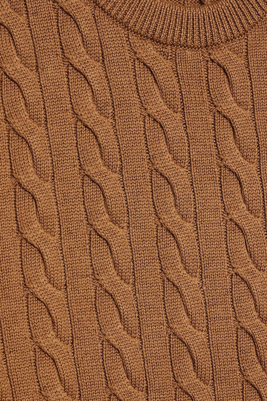 SUNSPEL Cable-knit merino wool sweater