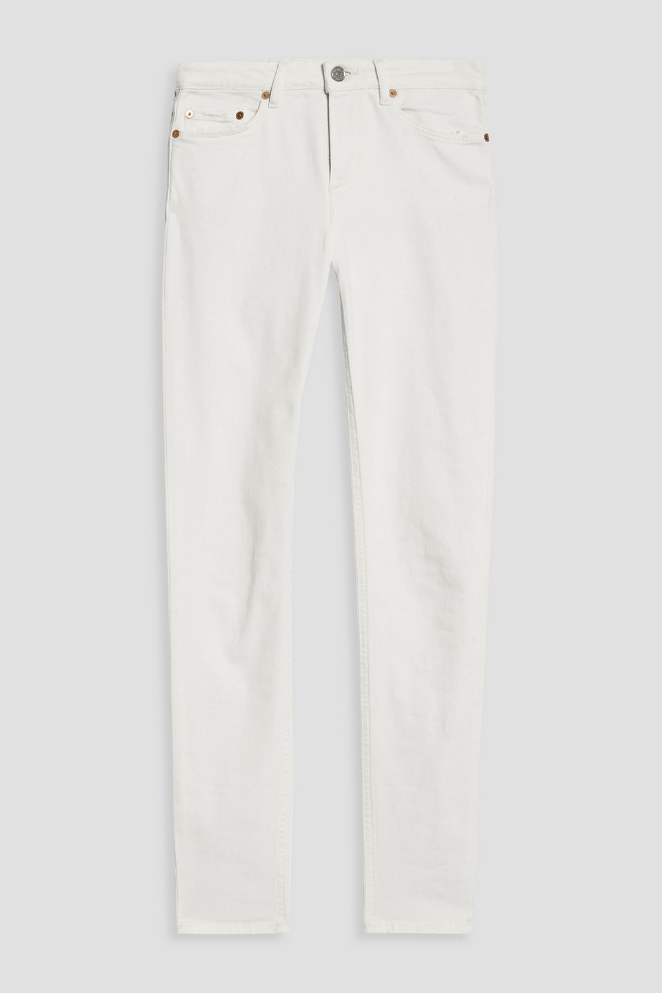 Low-rise skinny jeans
