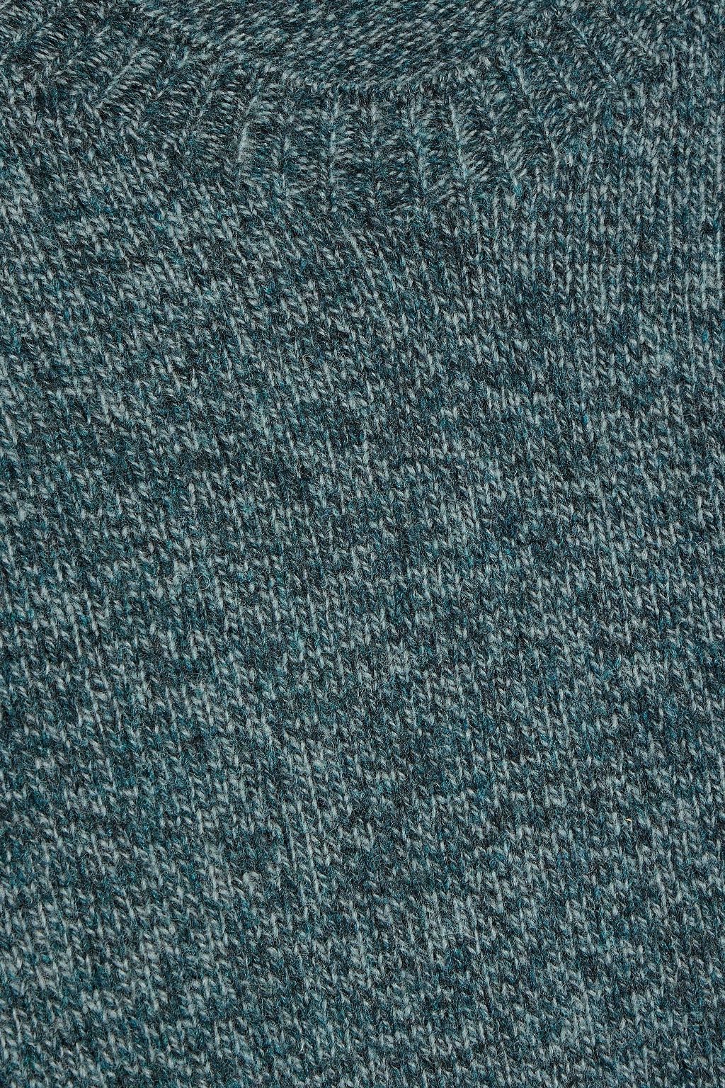 SUNSPEL Marled wool sweater