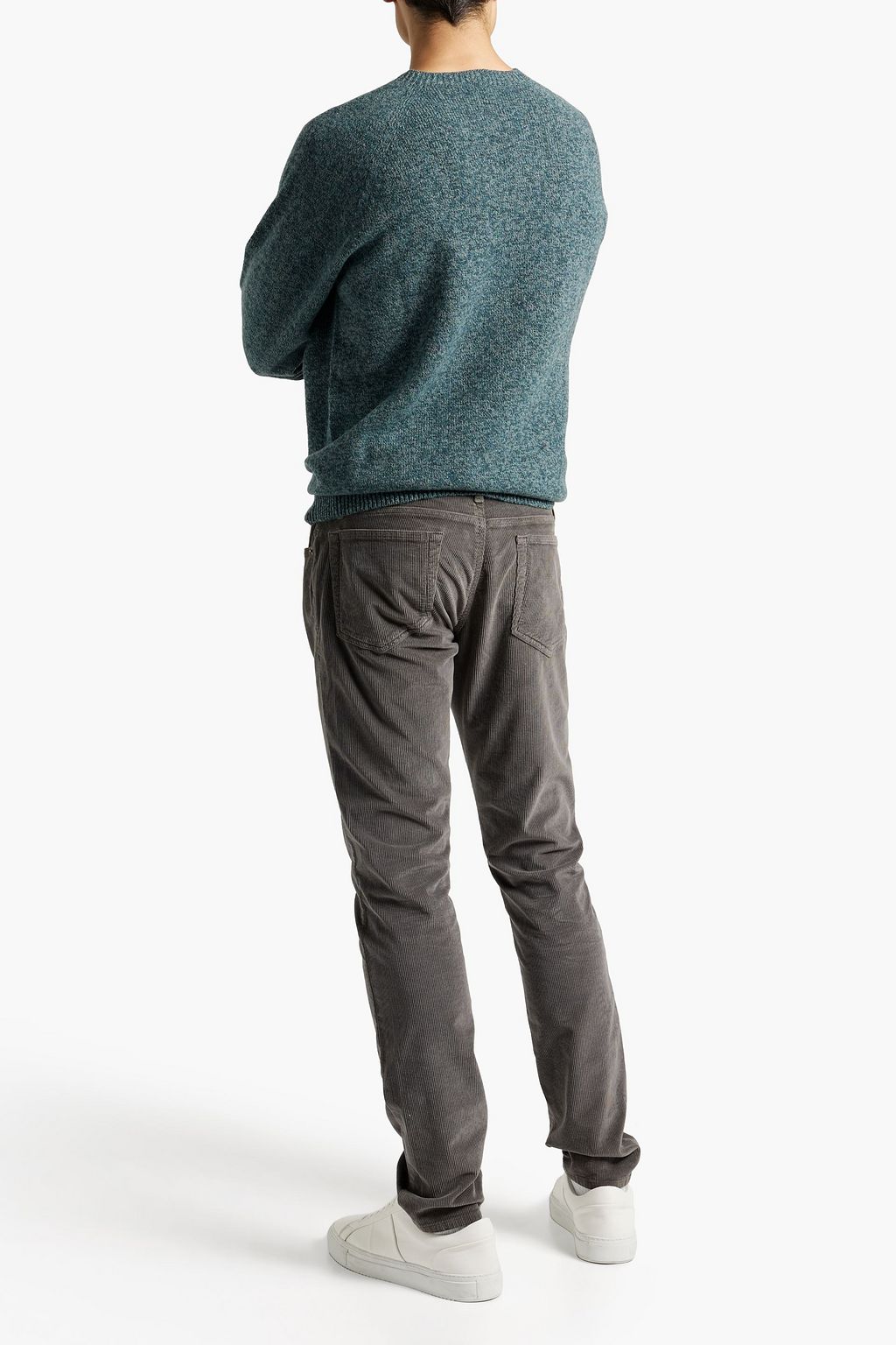 SUNSPEL Marled wool sweater