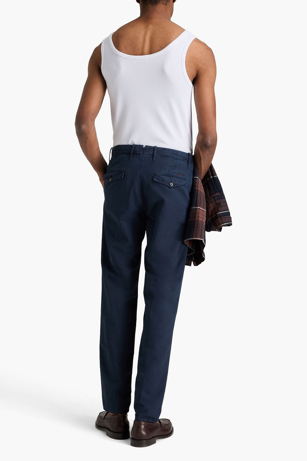 SLOWEAR Incotex slim-fit cotton-blend chinos