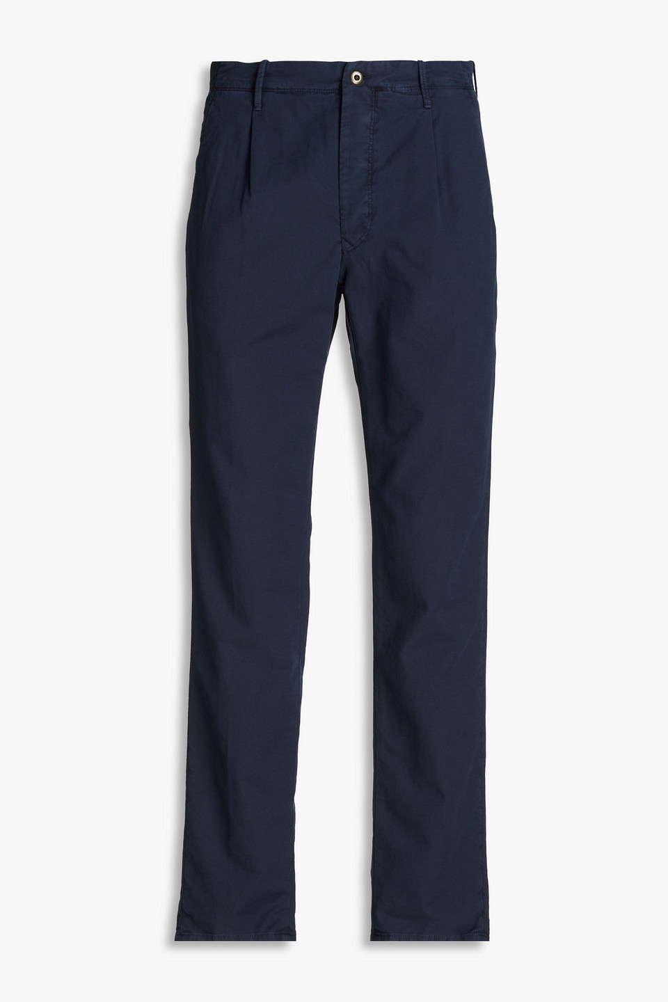 Slowear Incotex Slim-fit Cotton-blend Chinos In Navy