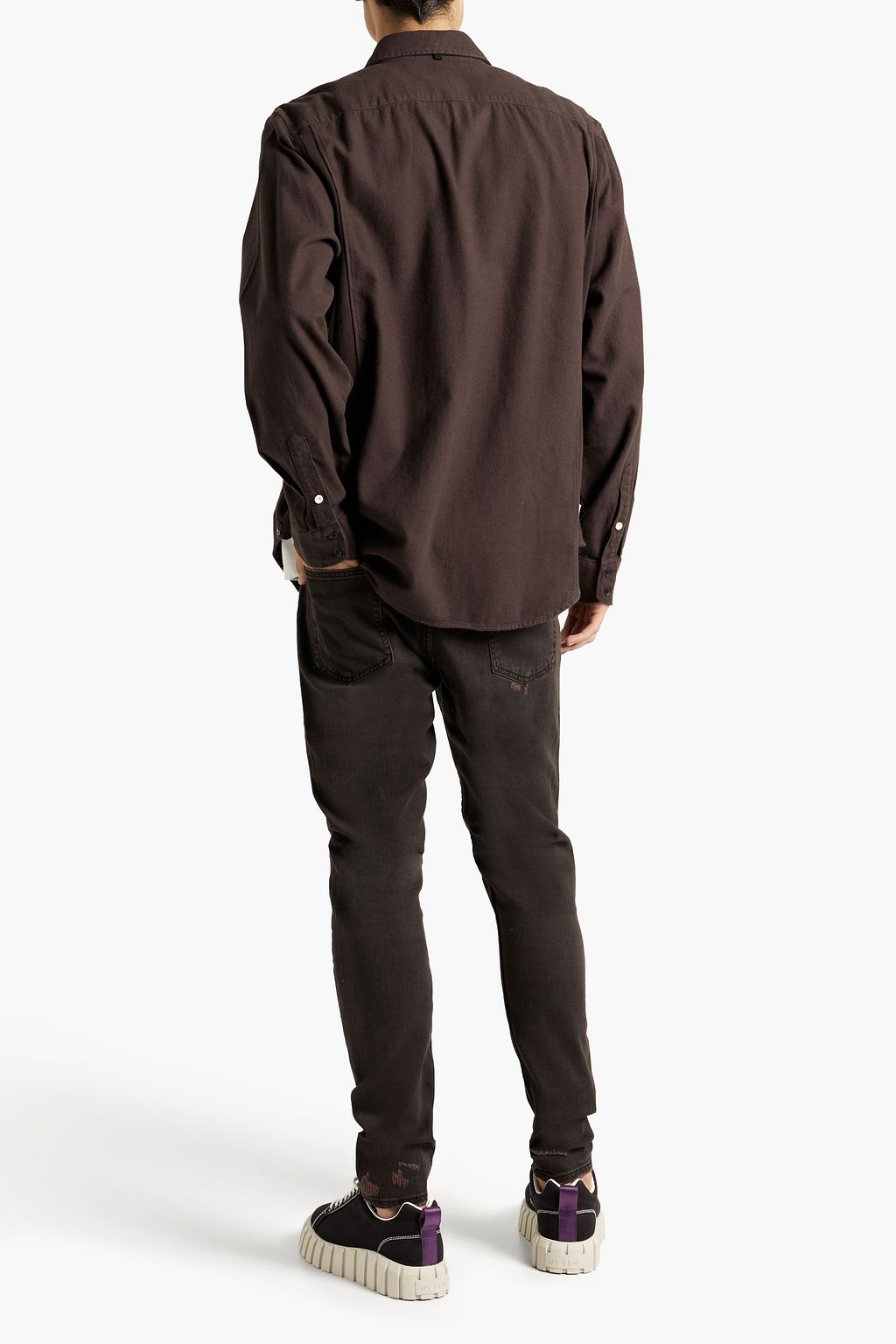 RAG & BONE Skinny-fit distressed denim jeans