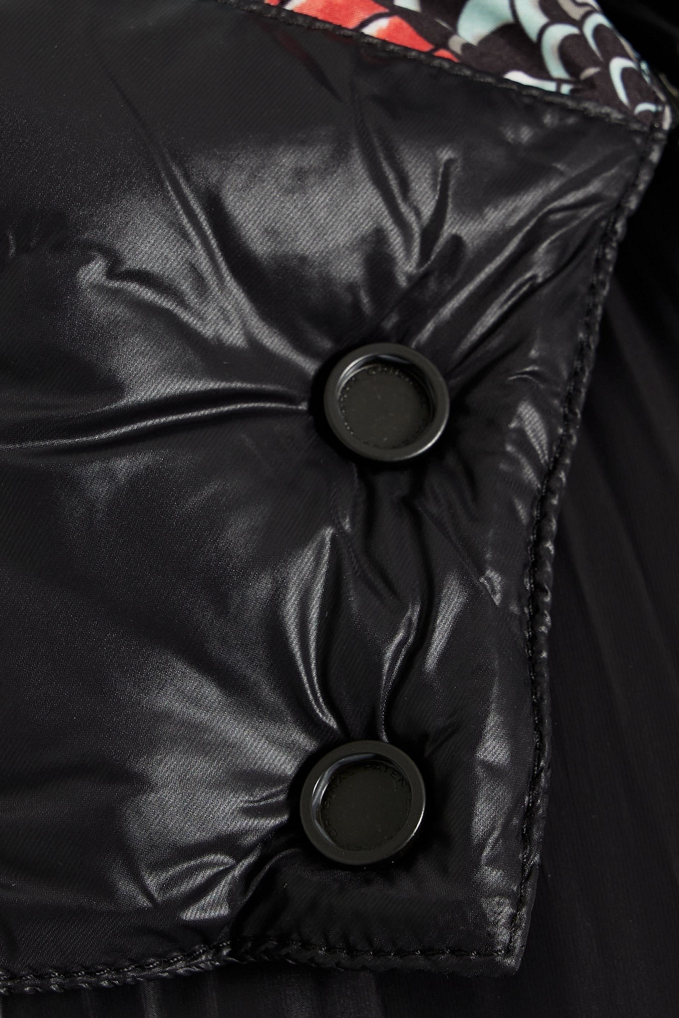 Jetset Sirio Quilted Hooded Shell Coat In Black