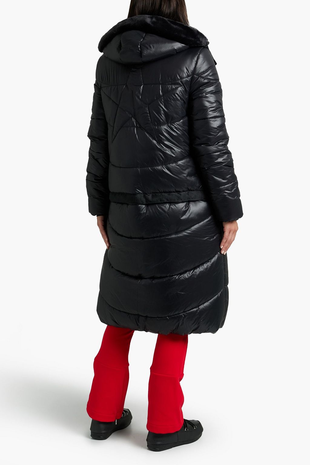 JETSET Sirio quilted hooded shell coat