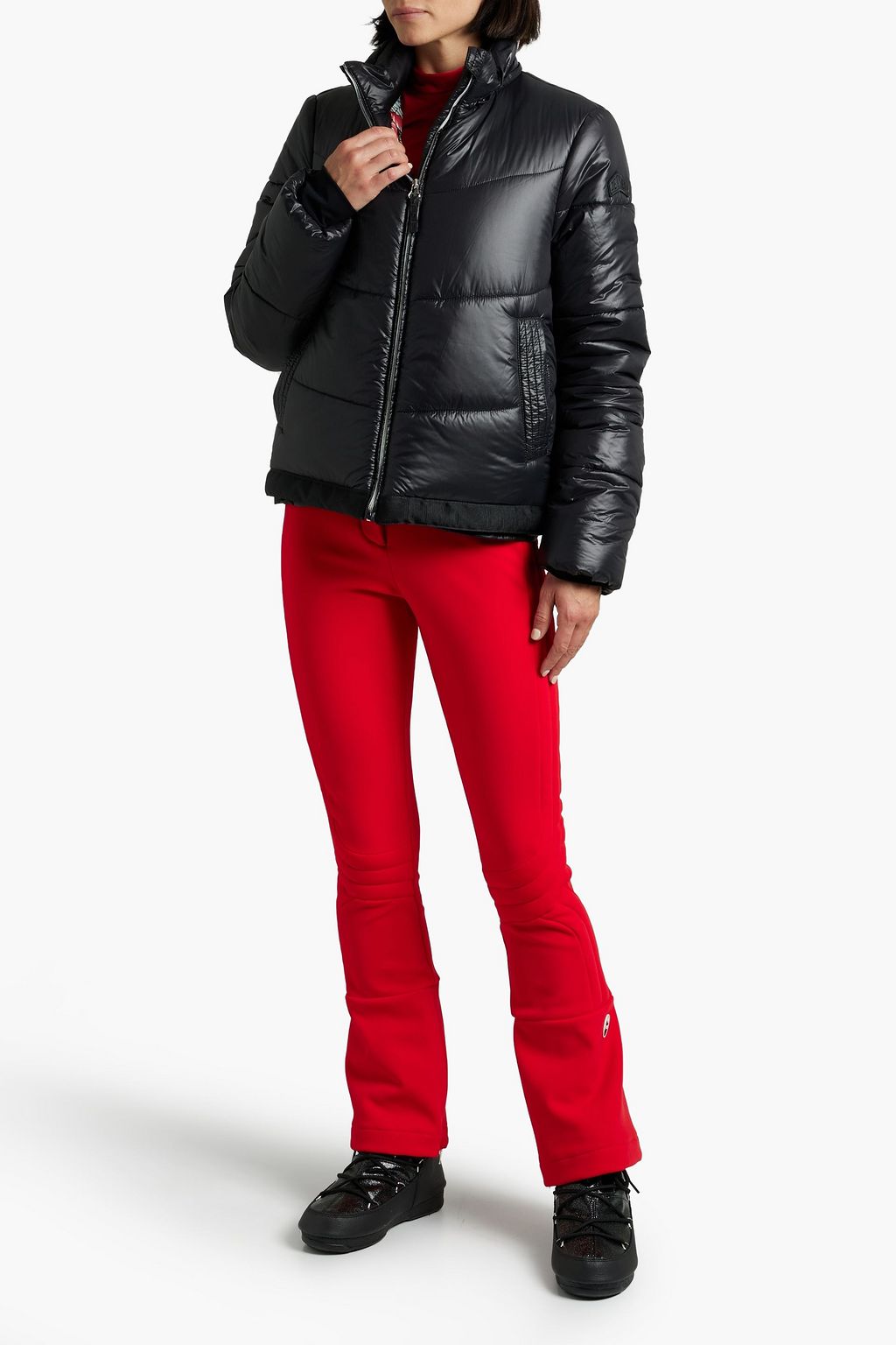 JETSET Sirio quilted hooded shell coat