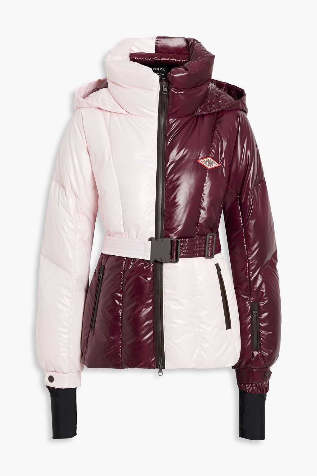 hooded down ski jacket | CORDOVA 