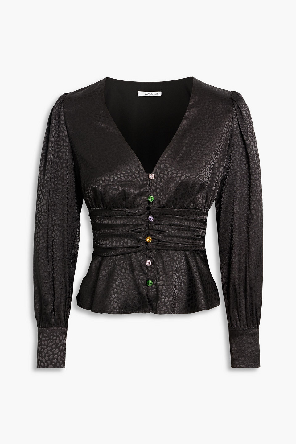 Olivia Rubin Primrose Top In Black