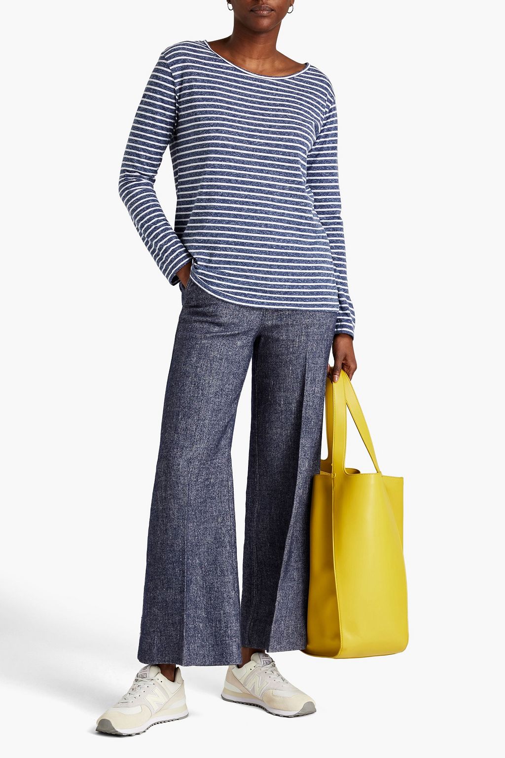SAMSØE Φ SAMSØE Striped jersey top